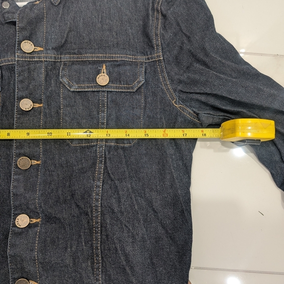 MEXX Denim Jean Jacket - Dark Wash - Small - Picture 7 of 8